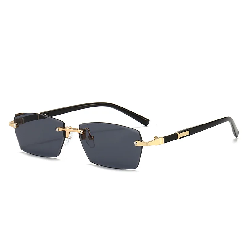 2021 Rimless square design fashion vintage luxury alloy classic high quality sunglasses dropshipping men, As picture
2021 Rimless square design fashion vintage luxury alloy classic high quality sunglasses dropshipping men, As picture