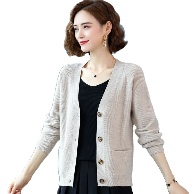 2021 Spring Autumn Knit Cardigan Women's Short Style Large Size Loose Multicolor Korean,Lazy Wind Outer Sweater Jacket Hot Sale, Many colors are available
2021 Spring Autumn Knit Cardigan Women's Short Style Large Size Loose Multicolor Korean,Lazy Wind Outer Sweater Jacket Hot Sale, Many colors are available