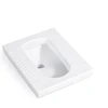 827S High quality modern s-trap standard toilet size water closet ceramic squatting pan