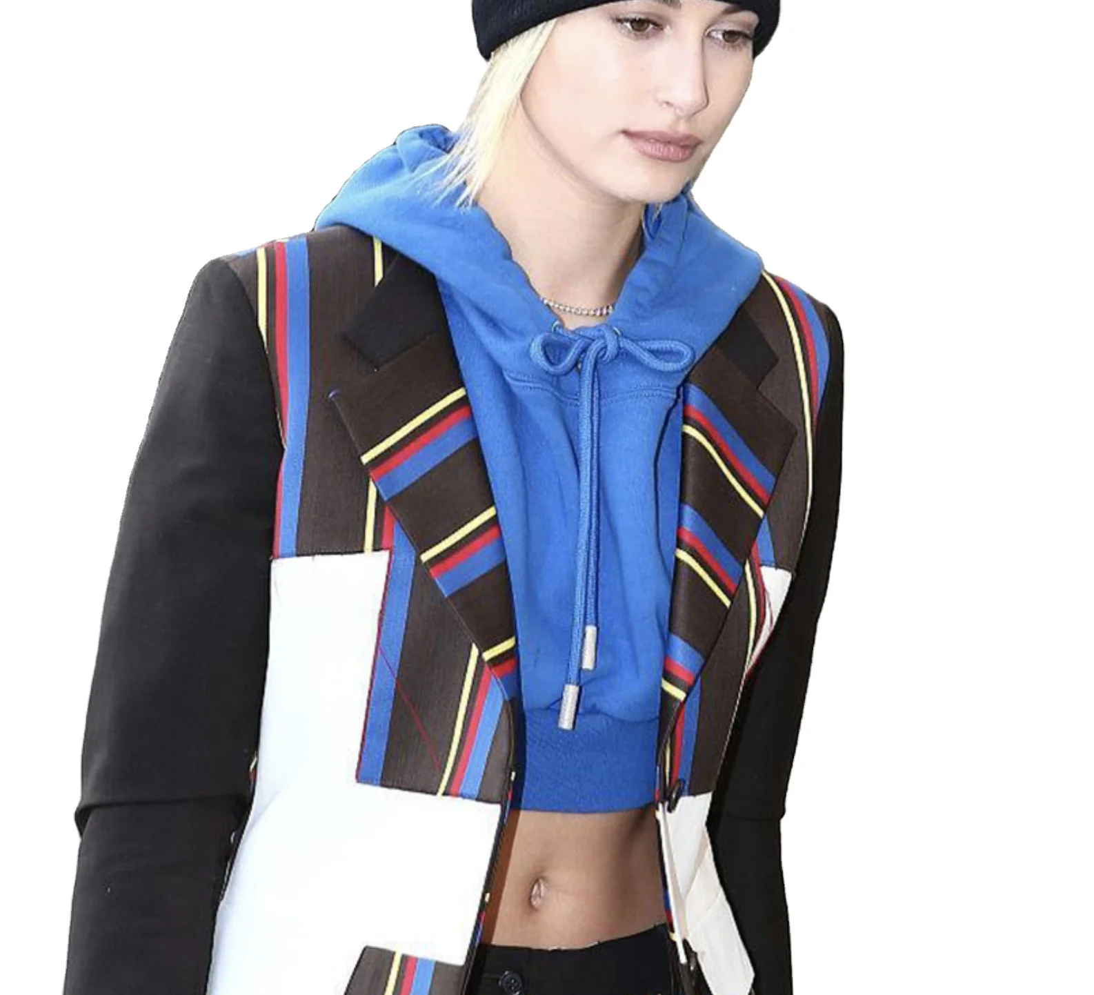 New design long sleeve sexy casual crop top solid color versatile women pullover hoodie, Customized color
New design long sleeve sexy casual crop top solid color versatile women pullover hoodie, Customized color