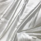 White Silk Natural White Silk Satin Fabric Silk Mulberry Satin Raw Silk Fabric
