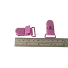 plastic pacifier clip Ivoduff Custom Color Baby Plastic Pacifier Clip For Wholesale
