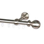 Stardeco Aluminum Roman Extendable Curtain Rod Sets 20mm Rust Resistance Accessories