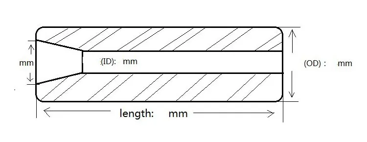 bor carbide nozzle