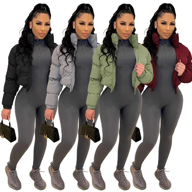 Winter Coats and Puffer Jackets For Women 2021 Streetwear Zipper Jacket Bubble Coats Fashion Black Soild Jackets Female, As picture
Winter Coats and Puffer Jackets For Women 2021 Streetwear Zipper Jacket Bubble Coats Fashion Black Soild Jackets Female, As picture