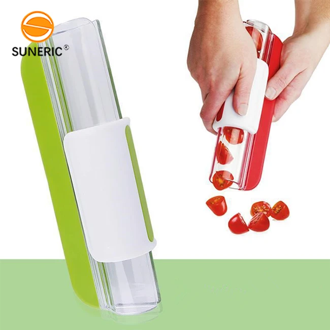 Kitchen Necessary Accessories Salad Grape Cutter Cheery Tomato Kitchen Gadget Vegetable Slicer, White+red
Kitchen Necessary Accessories Salad Grape Cutter Cheery Tomato Kitchen Gadget Vegetable Slicer, White+red