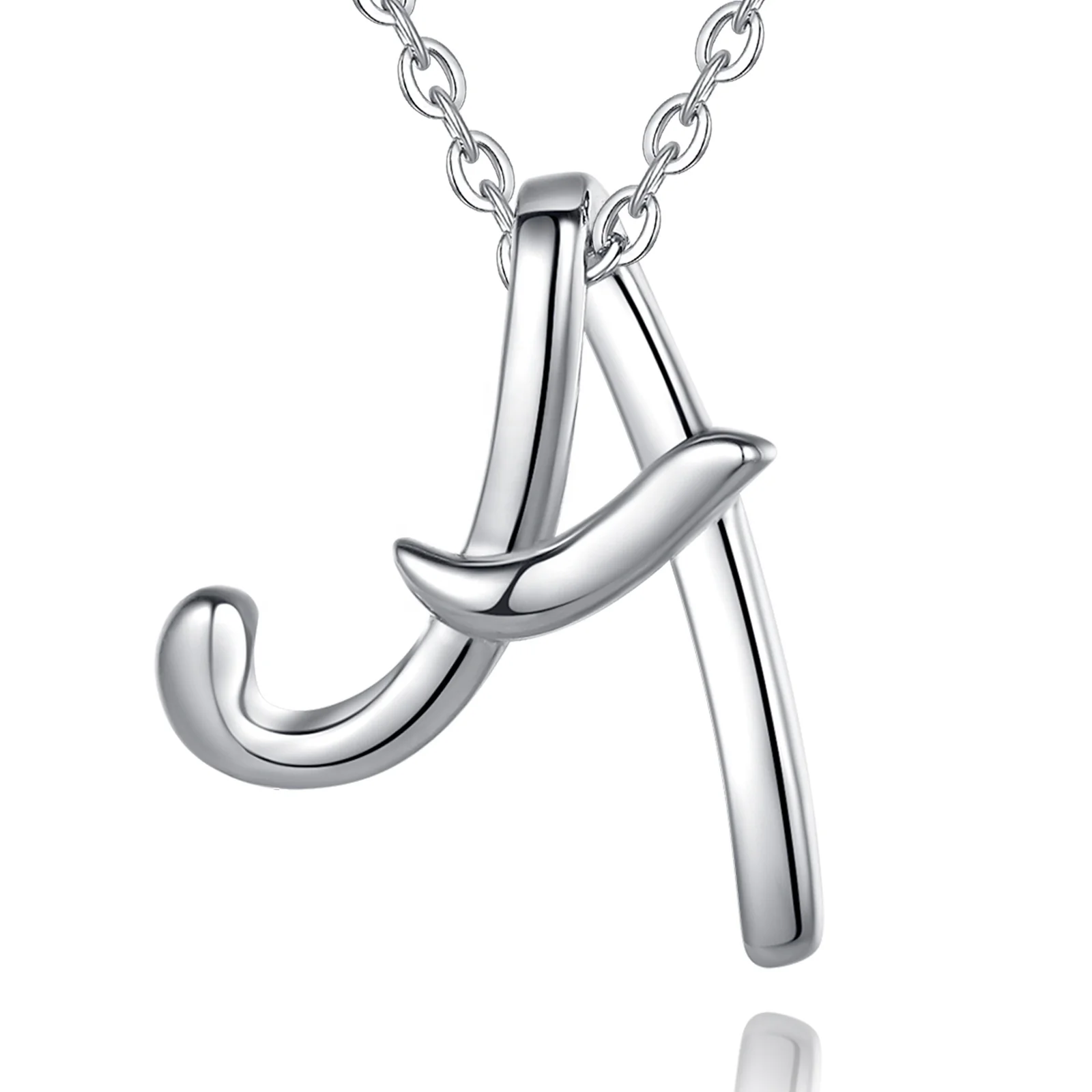 Merryshine Classic 925 Sterling Silver 26 Alphabet A-Z Initial Letter Pendant Necklace
Merryshine Classic 925 Sterling Silver 26 Alphabet A-Z Initial Letter Pendant Necklace