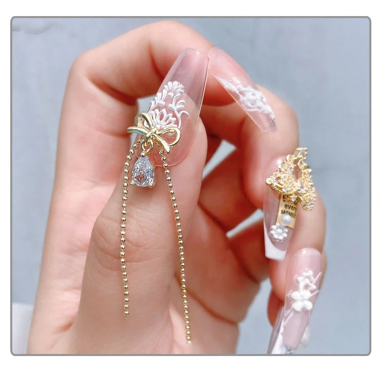 Wholesale Jewelry Baroque Designs DIY Pearls Heart Butterfly Sweet Pink Rabbit Pendant Chain Nail Art Charms, Multi-color
Wholesale Jewelry Baroque Designs DIY Pearls Heart Butterfly Sweet Pink Rabbit Pendant Chain Nail Art Charms, Multi-color
