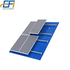 Adjustable Angle Solar Bracket Flat Roof Solar PV Panel Mounting Bracket System Roof Top Solar Racking System