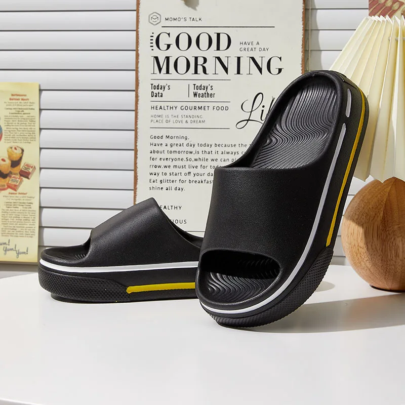 2022 summer non-slip bathroom slides flip-flops unisex men's slippers simple solid color man home shoes
2022 summer non-slip bathroom slides flip-flops unisex men's slippers simple solid color man home shoes