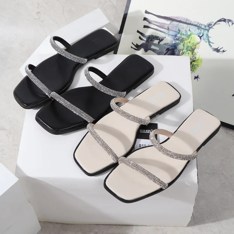 2021 New Product Summer Flat Shoes Women Slides Slippers Sandals, Customized color
2021 New Product Summer Flat Shoes Women Slides Slippers Sandals, Customized color