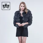 manufacturers direct selling boutique stylish ladies warm fur coats winter thick fox fur coat
