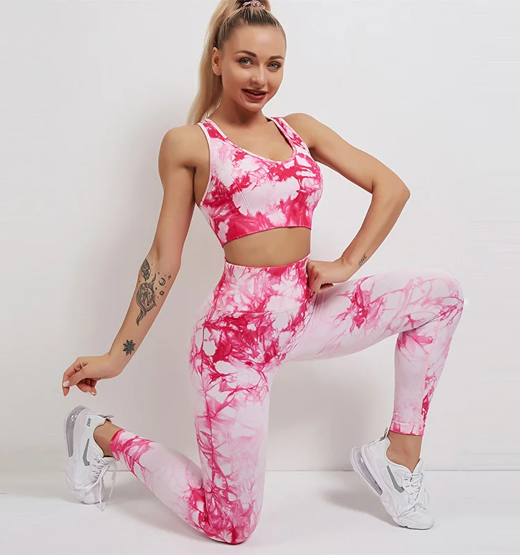 European and American sports fitness yoga suit high waist stretch tight pants bra set for women yoga set, Picture shows
European and American sports fitness yoga suit high waist stretch tight pants bra set for women yoga set, Picture shows