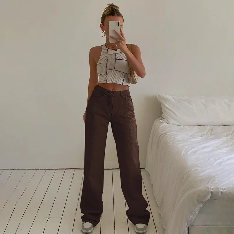 INS blogger hot sale street wear hollow out jeans pant women fashion high waist wide leg pants casual girls' pants, Solid
INS blogger hot sale street wear hollow out jeans pant women fashion high waist wide leg pants casual girls' pants, Solid