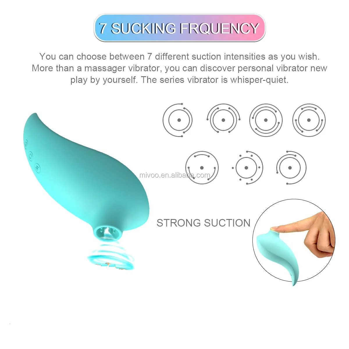 Clitoral Sucking Vibrator Wireless Remote Control Wearable Bullet