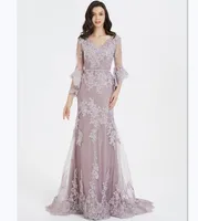 Evening Dresses New Lace Pattern Long Sleeve Formal Evening Gown Red Carpet Dress Manufacture 2018
Evening Dresses New Lace Pattern Long Sleeve Formal Evening Gown Red Carpet Dress Manufacture 2018
