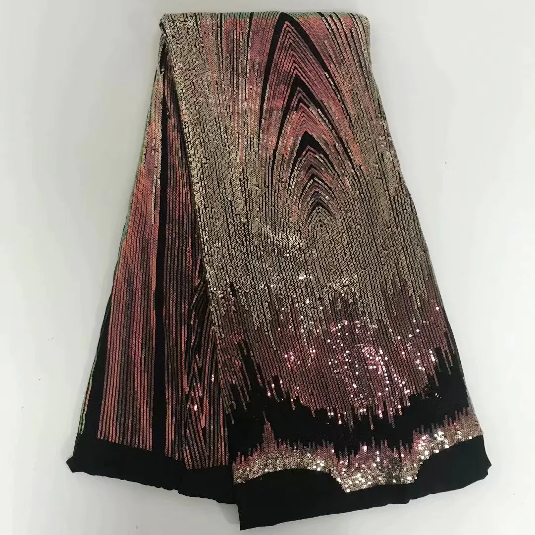 2018 High Quality African Sequins French Net Embroidery Tulle Lace Fabric For India Lace Market
2018 High Quality African Sequins French Net Embroidery Tulle Lace Fabric For India Lace Market