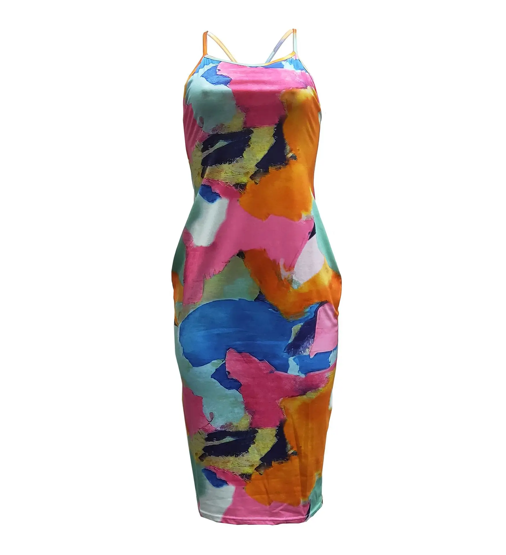 H1638 dress knit Wholesale Spaghetti Strap Ladies Elegant Bodycon Summer Dress Women Party Sexy Club Casual Dresses
H1638 dress knit Wholesale Spaghetti Strap Ladies Elegant Bodycon Summer Dress Women Party Sexy Club Casual Dresses
