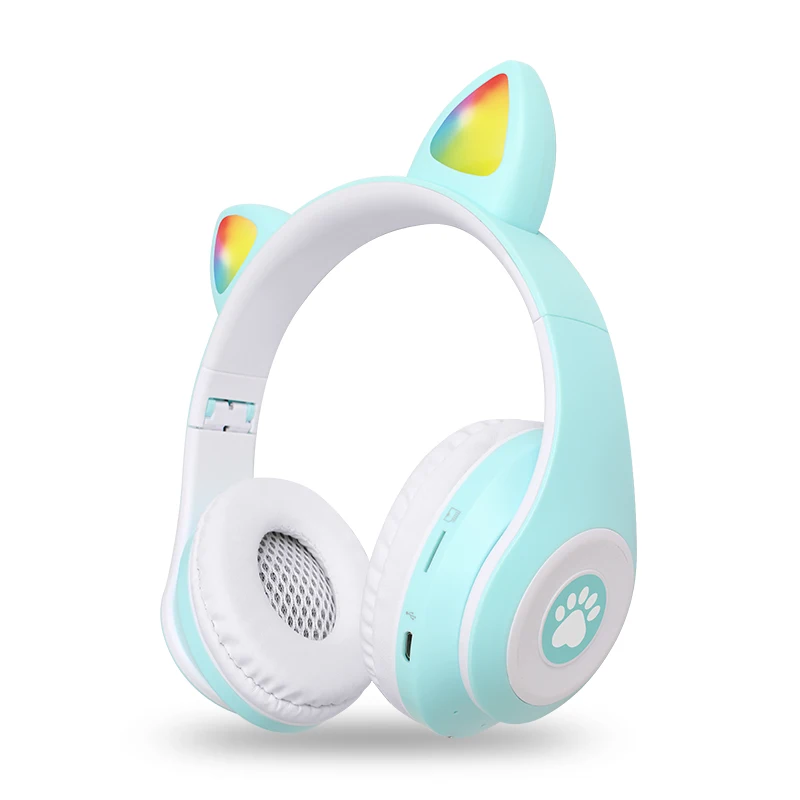 NEW Wireless Color Wireless Headphon Blue tooth Cat Ear Earphone & Headphones Blue tooth V5.0 Powerful Stereo Bass
NEW Wireless Color Wireless Headphon Blue tooth Cat Ear Earphone & Headphones Blue tooth V5.0 Powerful Stereo Bass