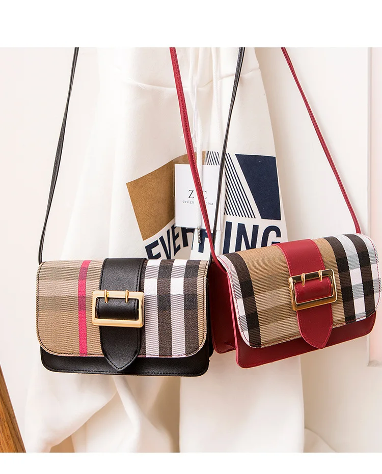 2021 women's new simple plaid single shoulder messenger bag wholesale one drop shipping
2021 women's new simple plaid single shoulder messenger bag wholesale one drop shipping