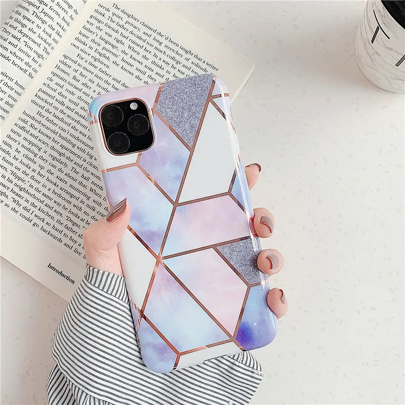Marble Phone Cases For iPhone 12 11 Pro Max Mini XR XS Max 6 6s 7 8 Plus luxury cover Splice marble coque
Marble Phone Cases For iPhone 12 11 Pro Max Mini XR XS Max 6 6s 7 8 Plus luxury cover Splice marble coque