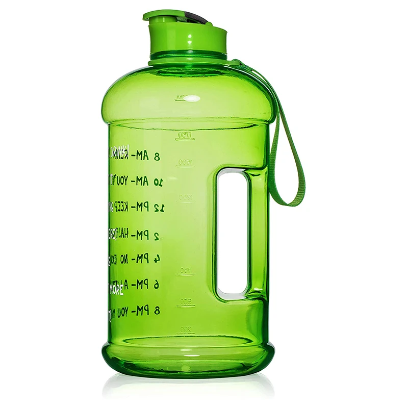 2.2L/Half Gallon Motivational Time Marking Custom Logo Sport Water Bottles, Seven colors for choice
2.2L/Half Gallon Motivational Time Marking Custom Logo Sport Water Bottles, Seven colors for choice