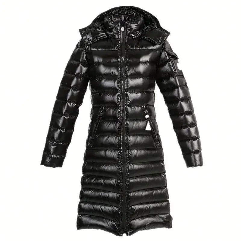 Women Long Casacas Designer Brand Moncleys Glossy Detachable Puff Jacket Chamarra Abrigos Mujer Ladies Winter Jacket, Black
Women Long Casacas Designer Brand Moncleys Glossy Detachable Puff Jacket Chamarra Abrigos Mujer Ladies Winter Jacket, Black