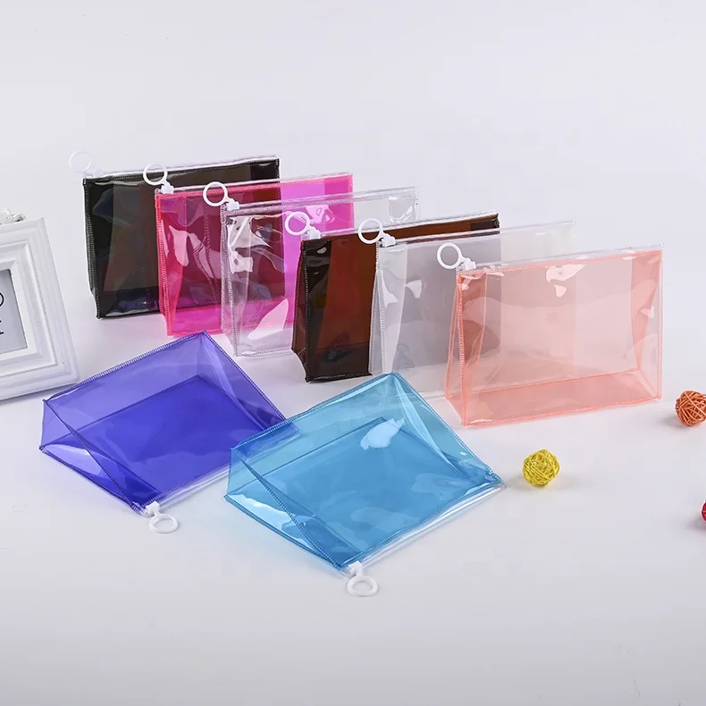 Accept Custom Logo Clear Transparent PVC Cosmetic Pouches Makeup Bag for Travel Toiletry with zipper large stock qty mix colors, 16 colors in stock,
Accept Custom Logo Clear Transparent PVC Cosmetic Pouches Makeup Bag for Travel Toiletry with zipper large stock qty mix colors, 16 colors in stock,