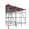 Hot Dip Galvanized Kwikstage Metal Scaffolding For High Rise Building Construction