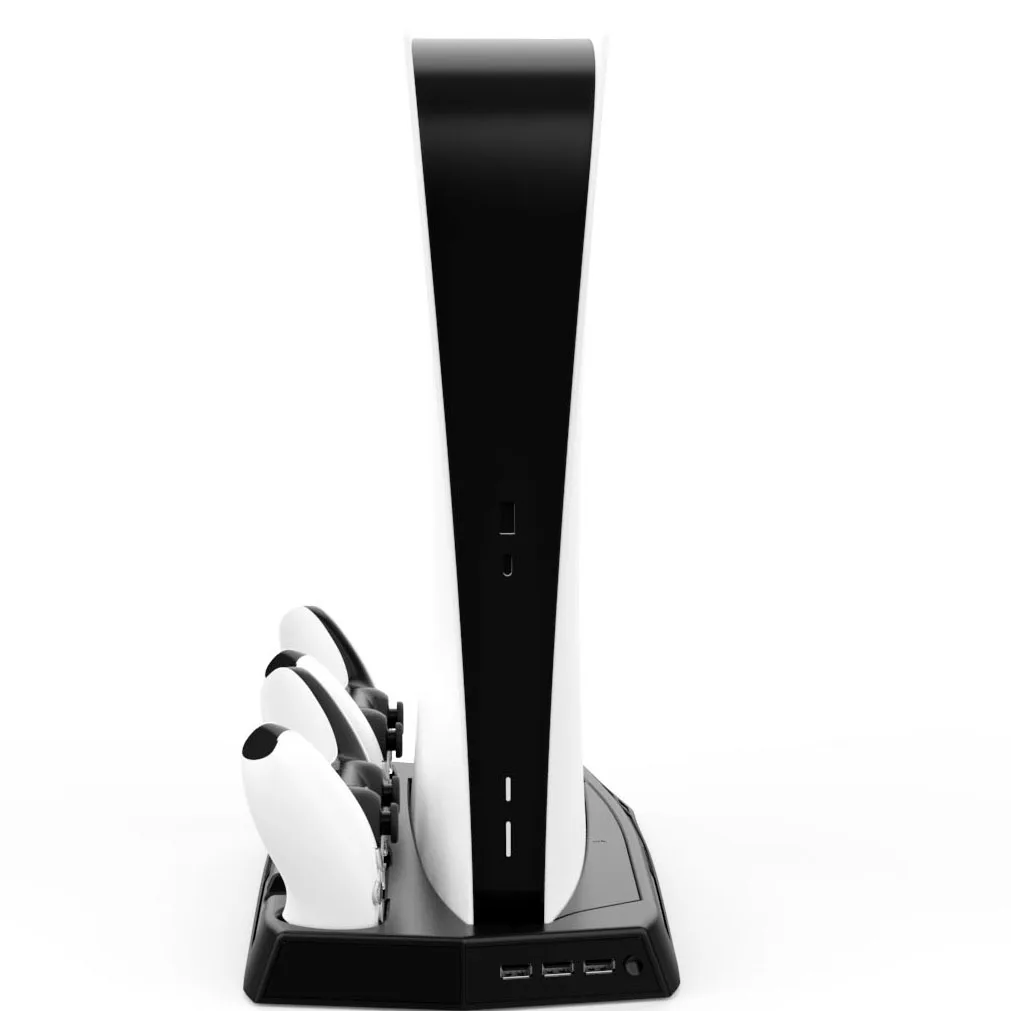 for PS5 Dual Charging Cooler With for Playstation 5 Controller Game Accessories Console Stand Vertical Stand for PS5, Black
for PS5 Dual Charging Cooler With for Playstation 5 Controller Game Accessories Console Stand Vertical Stand for PS5, Black