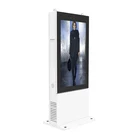 Outdoor advertising kiosk lcd display 55"