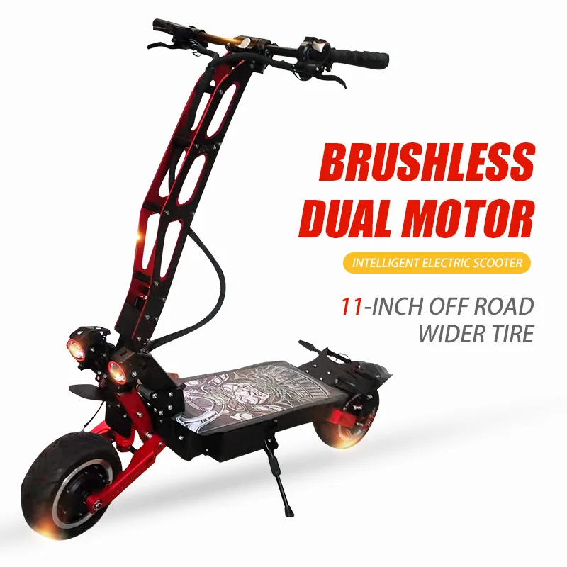 11 inches 60V dual motor off road electric scooter for adult high speed foldable electric bicycle long range motorcycle 2021
11 inches 60V dual motor off road electric scooter for adult high speed foldable electric bicycle long range motorcycle 2021