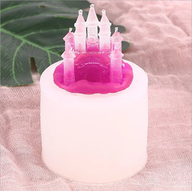 LOVE'N LV636C Three dimensional Castle cake silica gel mold house drop glue candle gypsum decoration mold Silicone resin
LOVE'N LV636C Three dimensional Castle cake silica gel mold house drop glue candle gypsum decoration mold Silicone resin