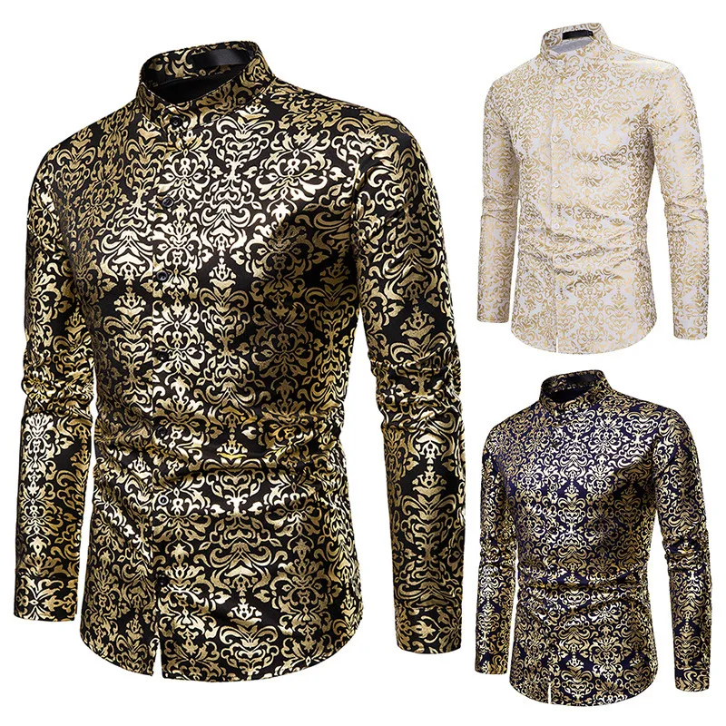 Mens New Fashion All Over 3D Foil Print Long Sleeve Casual Shirts for Beach and Party in Plus Size S to 2XL, As pics
Mens New Fashion All Over 3D Foil Print Long Sleeve Casual Shirts for Beach and Party in Plus Size S to 2XL, As pics