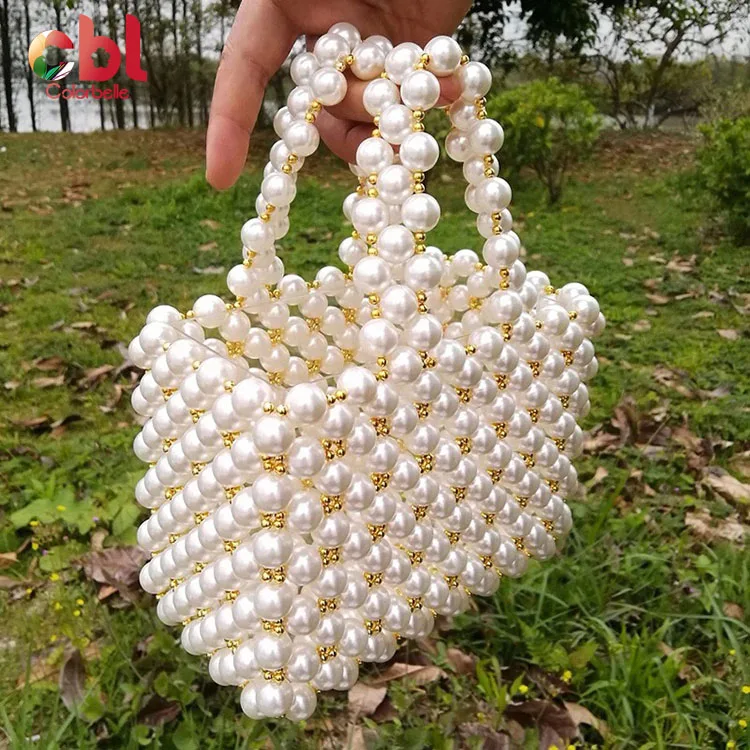 High Quality Luxury Shopping Party Evening Bags Clutch Pearl Bags Handbags Ladies, White
High Quality Luxury Shopping Party Evening Bags Clutch Pearl Bags Handbags Ladies, White