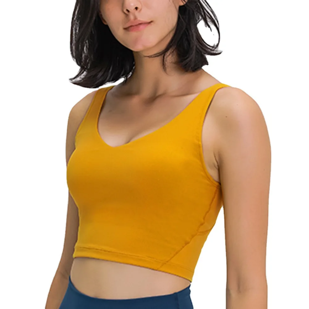Nylon 2021 summer non-steel ring women gather bra fitness yoga clothing sports underwear deep V bra, As picture
Nylon 2021 summer non-steel ring women gather bra fitness yoga clothing sports underwear deep V bra, As picture