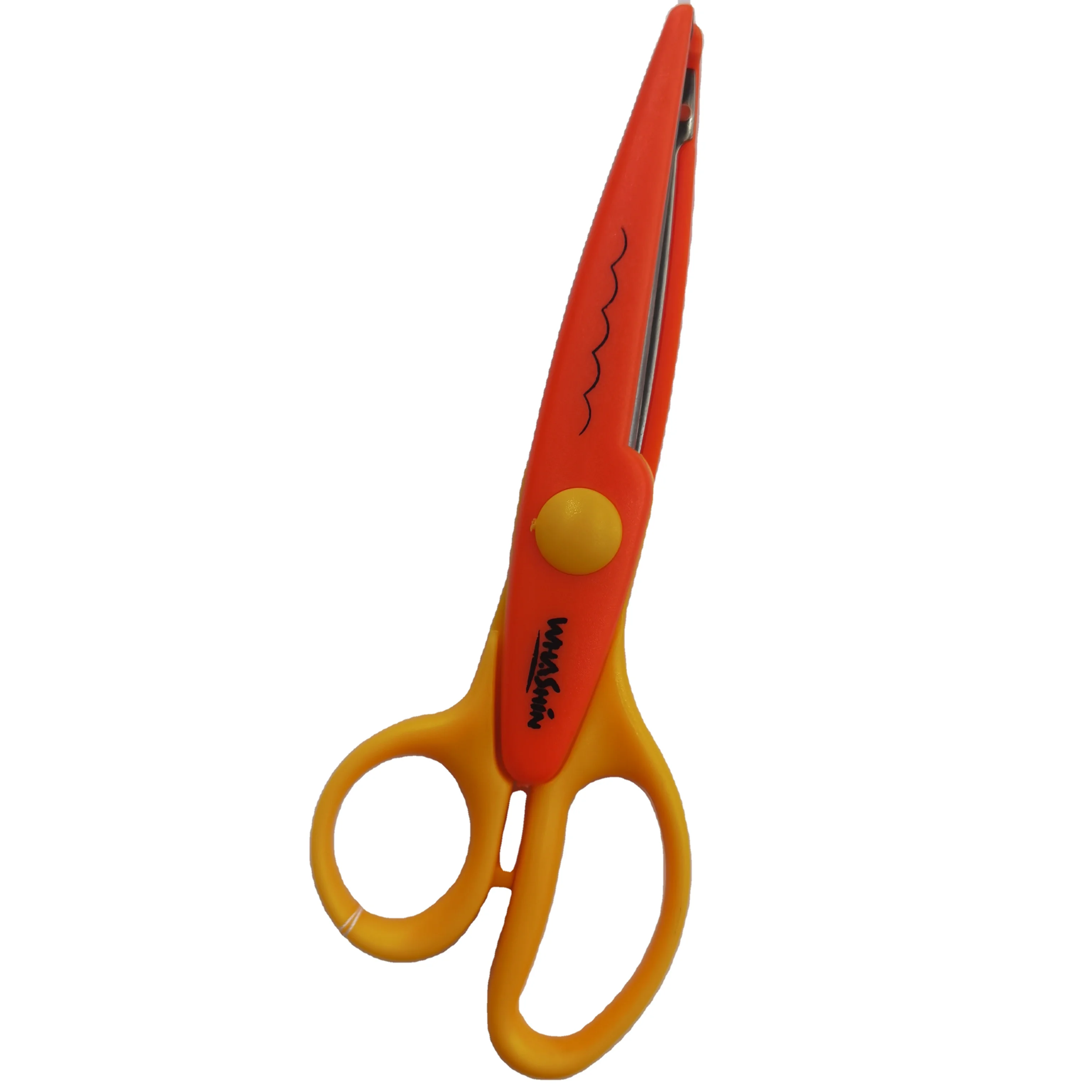 Good quality and low price Triangle tooth children cut kids scissors have stock Small quantity on sale
Good quality and low price Triangle tooth children cut kids scissors have stock Small quantity on sale