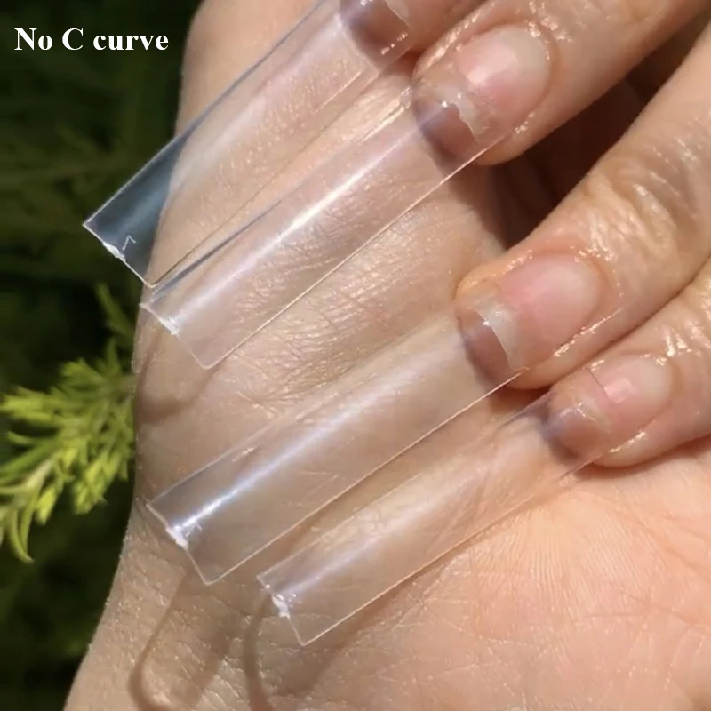 500Pcs Newest Long Square Straight French Half Cover No C Curve XXL Square Nail Tips
500Pcs Newest Long Square Straight French Half Cover No C Curve XXL Square Nail Tips
