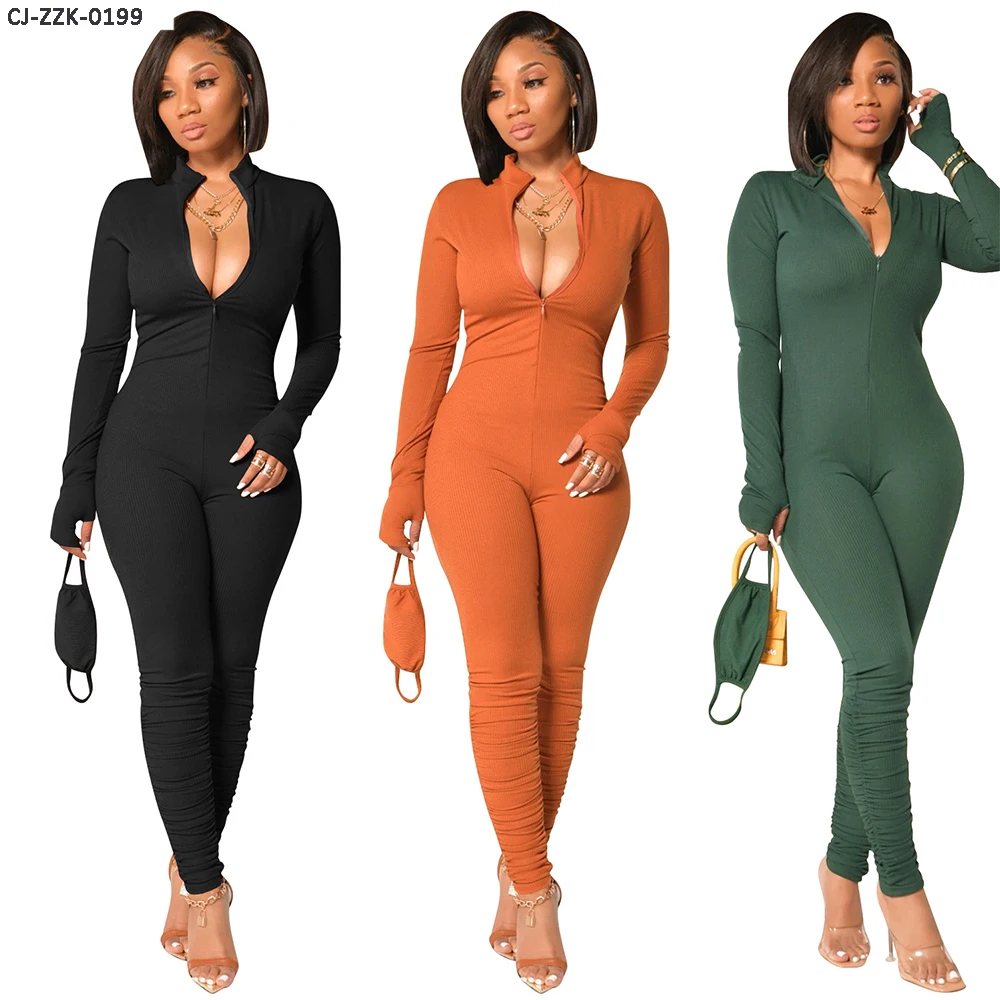 Wholesale spring and fall long sleeved sexy women romper bodysuit sexy fashionable jumpsuit bodycon
Wholesale spring and fall long sleeved sexy women romper bodysuit sexy fashionable jumpsuit bodycon