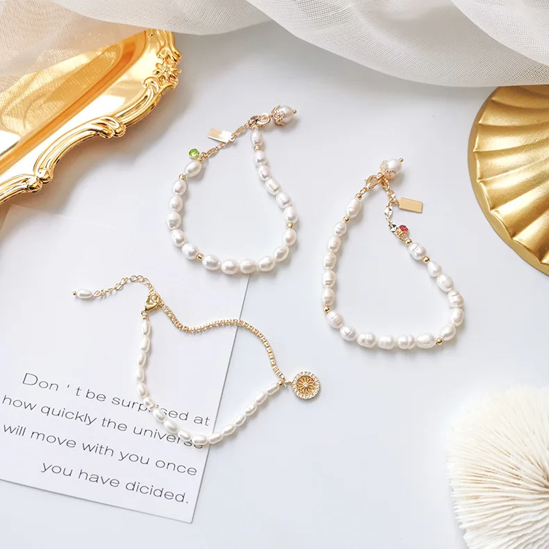 Retro Irregular Pearl Bracelet 2020 Baroque Hand Ornaments Personality Pearl Charms Bracelet Jewelry for Women Beaded Link Chain, White
Retro Irregular Pearl Bracelet 2020 Baroque Hand Ornaments Personality Pearl Charms Bracelet Jewelry for Women Beaded Link Chain, White
