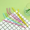 New 2019 trending product custom printed drinking straws metal straw popotes de acero inoxidable