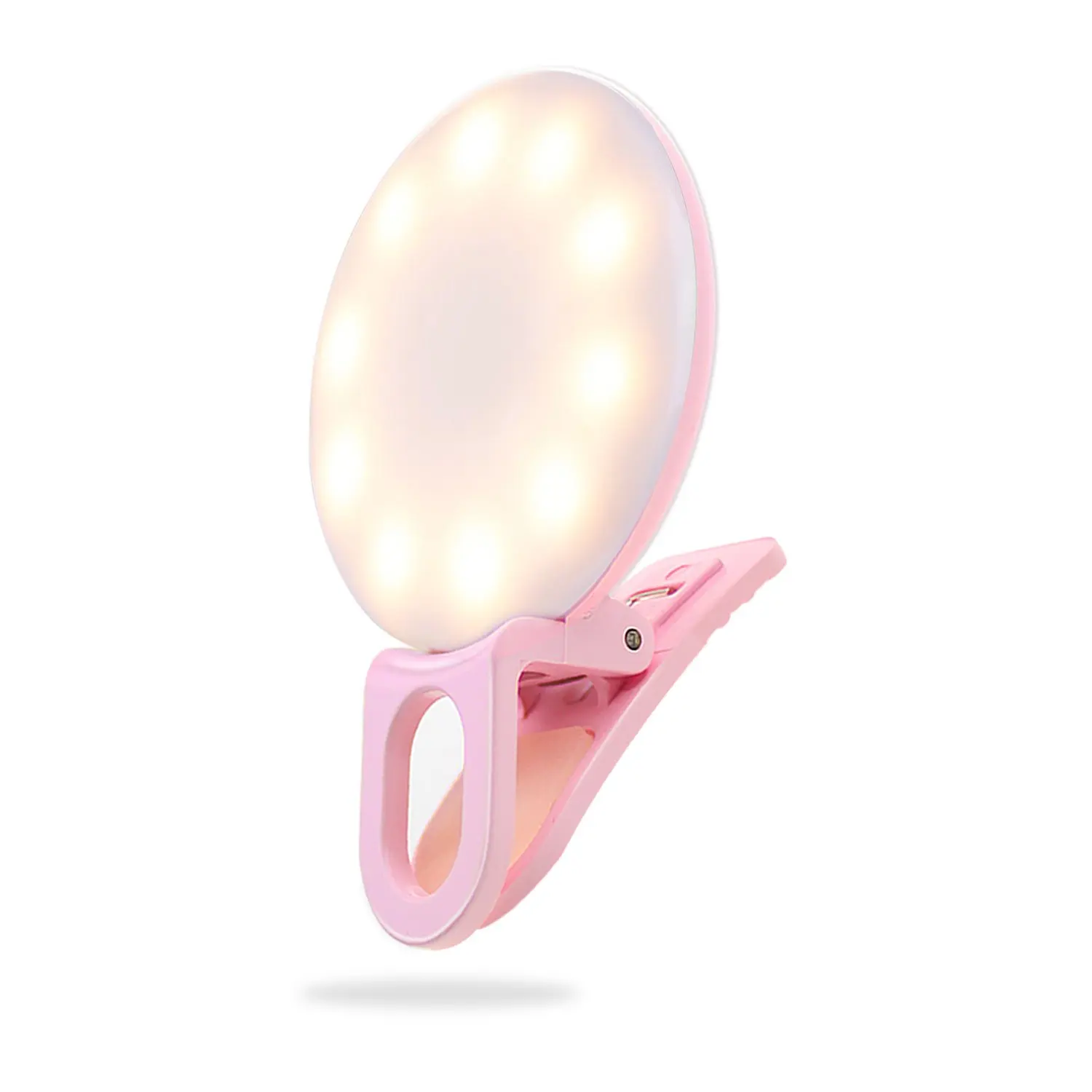 3 Lights Portable mobile phone fill light usb flash selfie ring light Camera Photography For All Smartphones, White , pink
3 Lights Portable mobile phone fill light usb flash selfie ring light Camera Photography For All Smartphones, White , pink