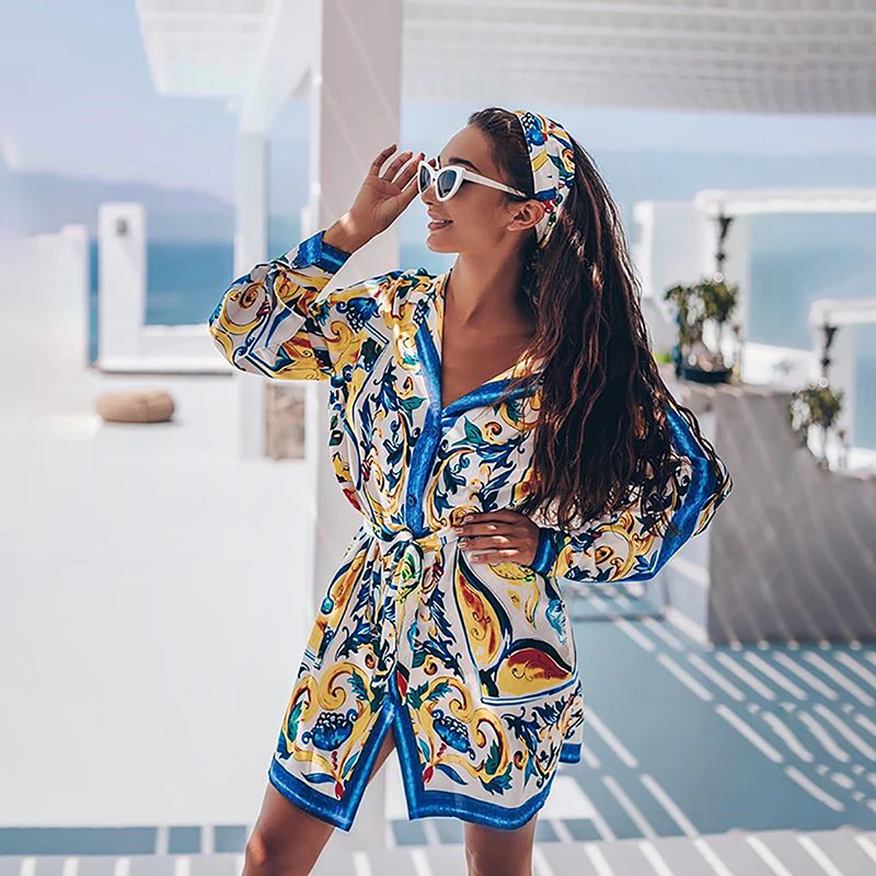 Africa Style Party Women Dress Autumn Long sleeve Ladies Printed Mini Dress women clothing Shirt Dress, Shown 
Africa Style Party Women Dress Autumn Long sleeve Ladies Printed Mini Dress women clothing Shirt Dress, Shown