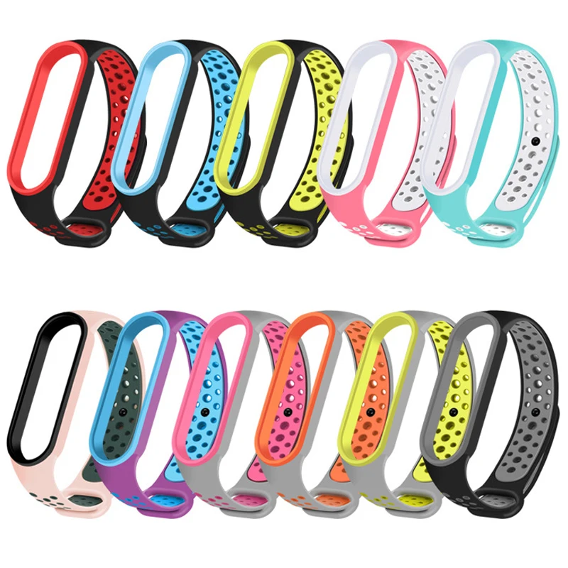 BOORUI doubl color mi band 5 Strap breathable silicone sportf mi band 6 strap for xiaomi miband 6 5 bracelets, Double color
BOORUI doubl color mi band 5 Strap breathable silicone sportf mi band 6 strap for xiaomi miband 6 5 bracelets, Double color