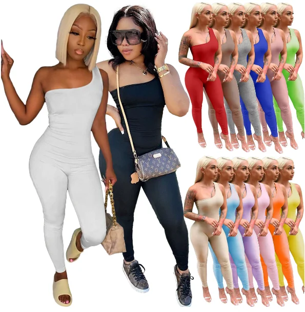 Bunny BN-F130 sexy one-shoulder sleeveless buttock lifting sports jumpsuit women one piece jumpsuit, Picture
Bunny BN-F130 sexy one-shoulder sleeveless buttock lifting sports jumpsuit women one piece jumpsuit, Picture
