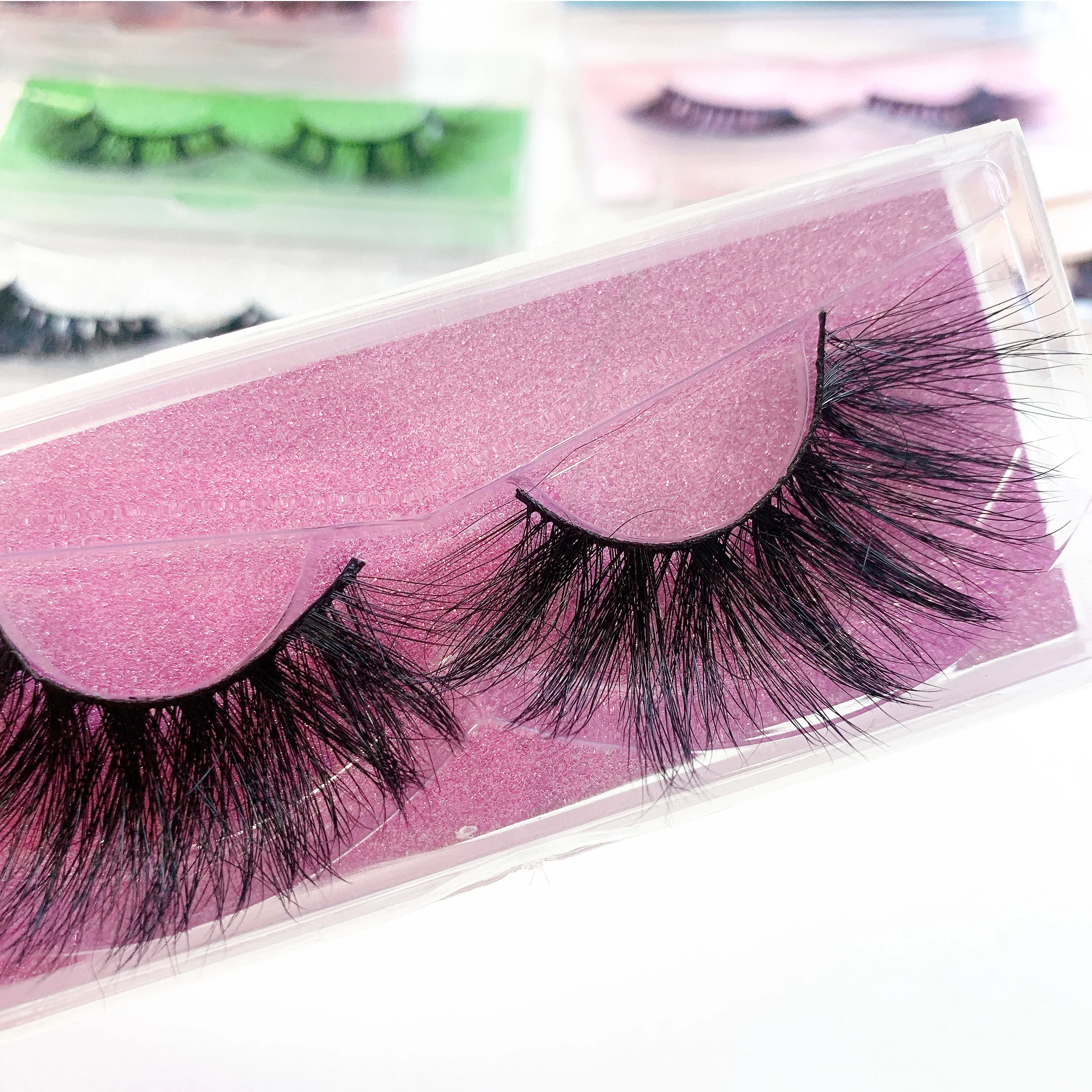 wholesale lashes Faux Mink Lashes 3D Mink Eyelashes custom lashbox For 25mm False Eyelashes, Black color
wholesale lashes Faux Mink Lashes 3D Mink Eyelashes custom lashbox For 25mm False Eyelashes, Black color