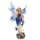 High quality long duration time craft resin fairy figurine resin garden fairy