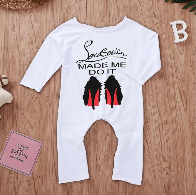 Baby clothes longsleeve spring and autumn romper with chest prints white color for 3-18M infants baby girl wear, As your need
Baby clothes longsleeve spring and autumn romper with chest prints white color for 3-18M infants baby girl wear, As your need