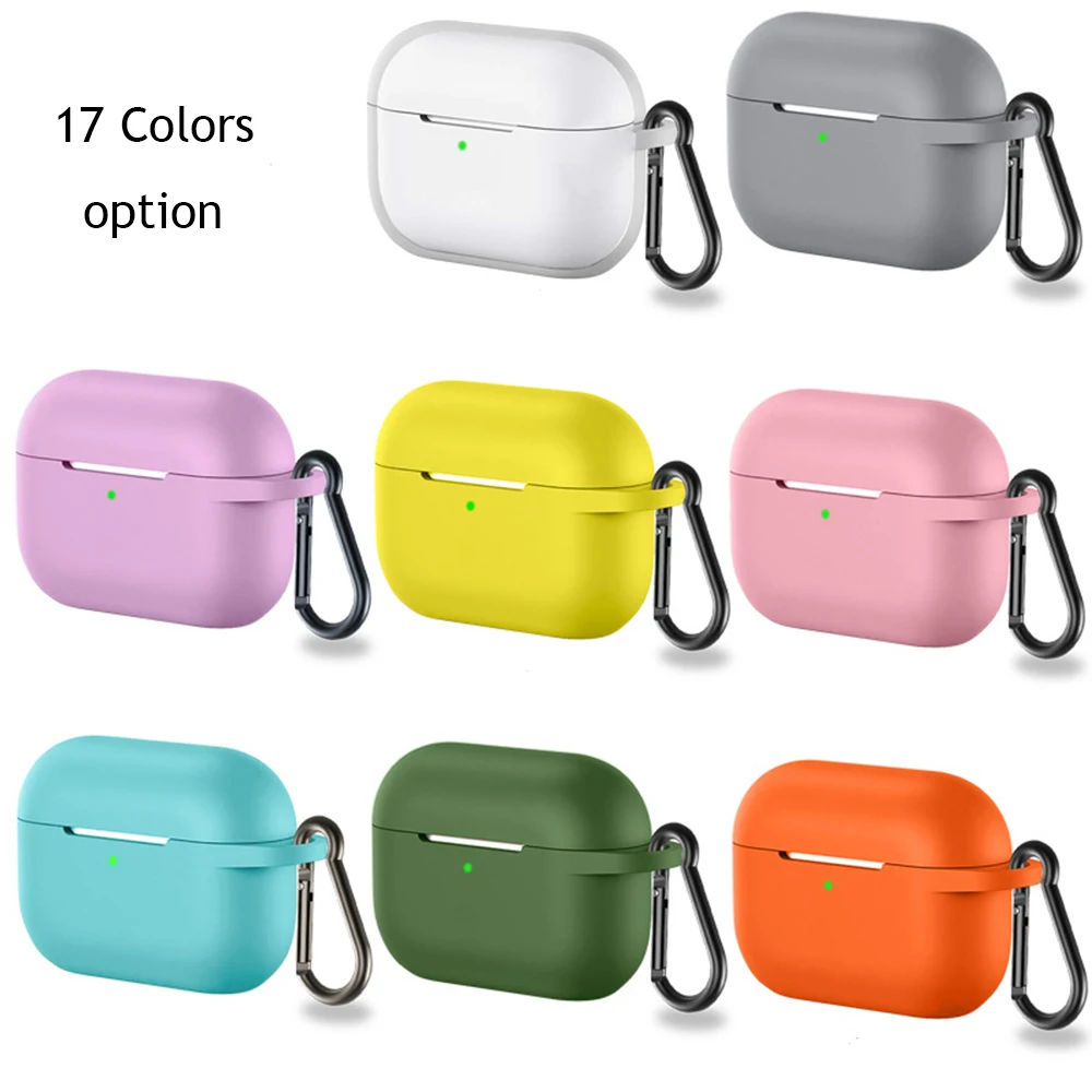 BOORUI Colorful Silicone Protective Cover for AirPods 3 Charging Wireless Earphone Case for Apple for AirPods Pro 2019 New, 17 colors option
BOORUI Colorful Silicone Protective Cover for AirPods 3 Charging Wireless Earphone Case for Apple for AirPods Pro 2019 New, 17 colors option