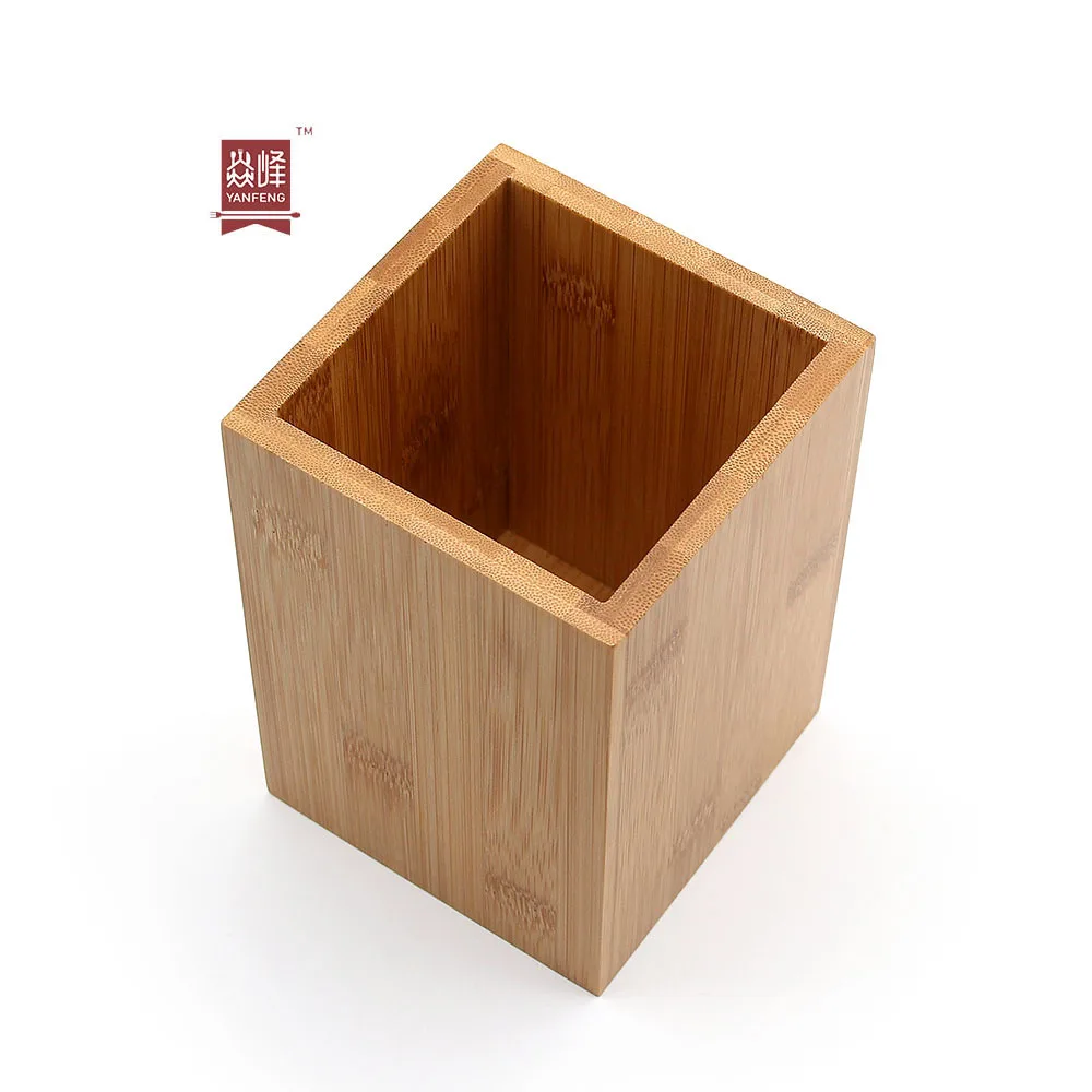 YF Eco-friendly natural bamboo utensil holder tableware organizer square bamboo storage holder
YF Eco-friendly natural bamboo utensil holder tableware organizer square bamboo storage holder